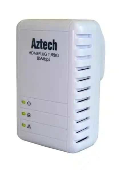 Aztech HL106E 85Mbps Homeplug Ethernet Adaptör: Kompakt ve Güvenilir Ağ Çözümü