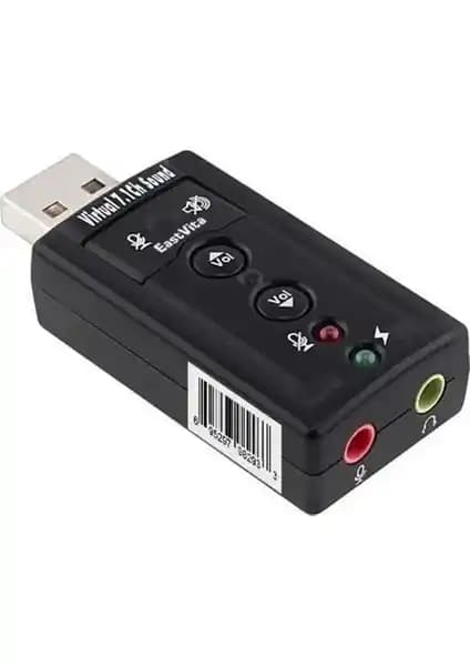 Blueway 7.1 Ses Kartı: Yüksek Kaliteli Ses Deneyimi Sunan USB Adaptörü