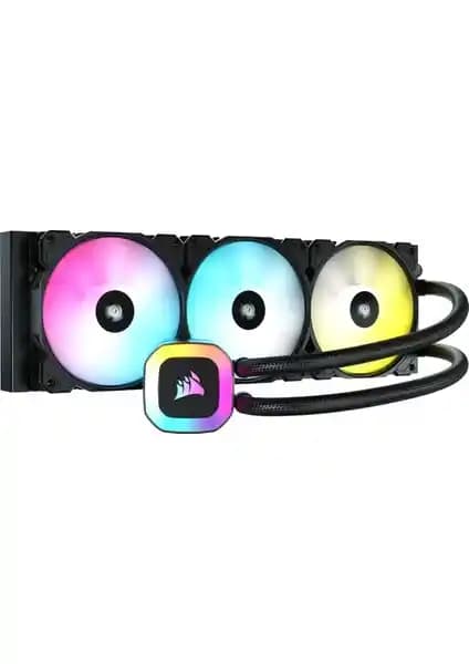 Corsair H150 RGB 360 mm Yüksek Performanslı ve Estetik Sıvı CPU Soğutucu