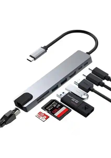Daytona CF55 Çok Fonksiyonlu MacBook ve Android Uyumlu Hub Adaptörü Özellikleri
