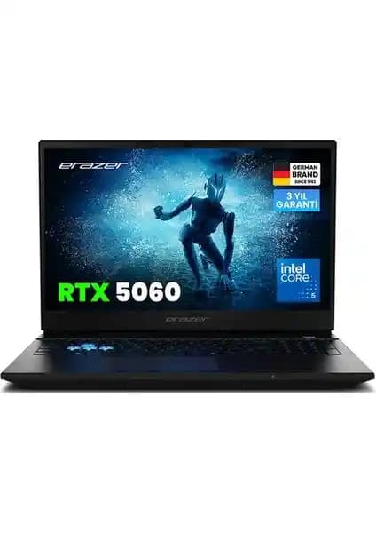Erazer Deputy 15 P1 MD62764: Güçlü İşlemci ve Yüksek Performanslı Oyun Dizüstü Bilgisayarı