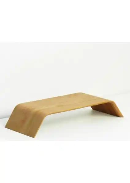 Fagus Ahşap Monitör Standı ve Yükseltici: Ergonomik ve Estetik Çözüm