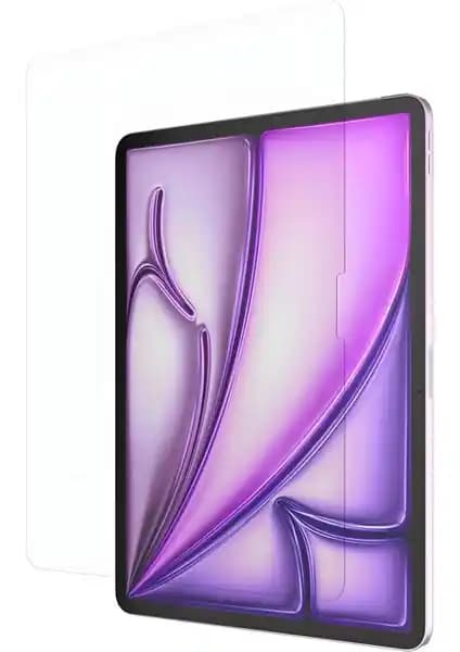 Fibaks Apple iPad Air 6. Nesil 11 İnç Nano Ekran Koruyucu 2024 Uyumlu Şeffaf Cam