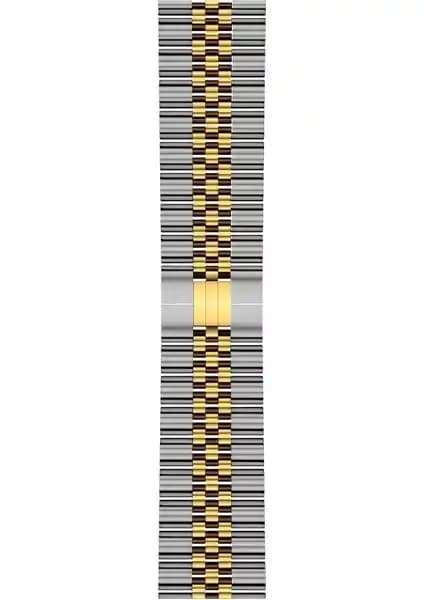 Fibaks Paslanmaz Çelik Kordon Apple Watch Series 10/11 42MM ve 41MM için şık ve dayanıklı aksesuar