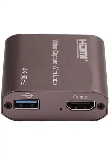 Gplus 4KVC500 4K 60Hz Full HD USB 3.0 HDMI Çift Çıkışlı Video Yakalama Kartı Özellikleri