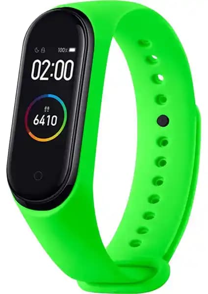 Hoffice Xiaomi Mi Band 3 ve Mi Band 4 Uyumlu Yüksek Kalite Silikon Kayışları