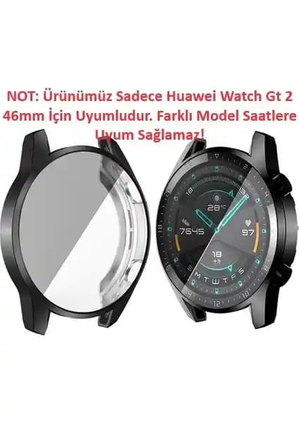 Huawei Watch GT 2 46 mm için ultra ince silikon koruma kılıfı detaylı inceleme ve kullanıcı yorumları