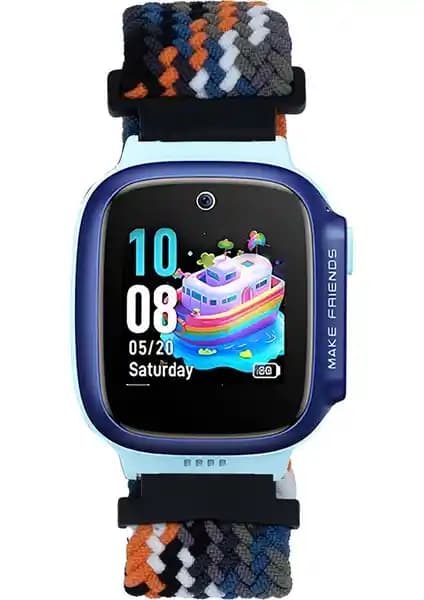 Huawei Watch Gt Serisi İçin Şık ve Konforlu Örgü Tokalı Kumaş Saat Kayışı