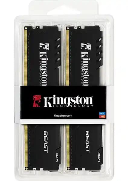 Kingston 32GB DDR4 3200MHz RAM Modülü (Kit of 2) Yüksek Performans ve Güçlü Bellek
