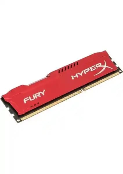 Kingston HyperX Fury Red 8GB DDR3 RAM ile Yüksek Performans ve Estetik Birlikte