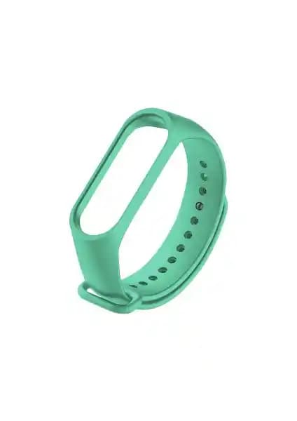 Kyver Turkuaz Akıllı Bileklik Kordonu Xiaomi Mi Band 3 ve 4 Uyumlu