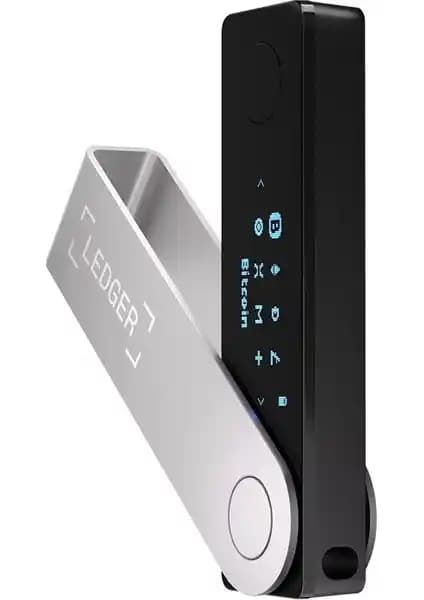 Ledger Nano X Siyah Güvenli Dijital Varlık Yönetimi ve Çoklu Kripto Destekleri
