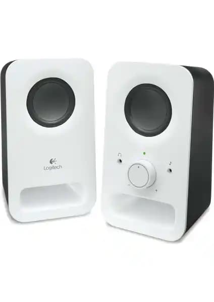 Logitech Z150 Beyaz Multimedya Stereo Hoparlör İncelemesi ve Teknik Özellikler
