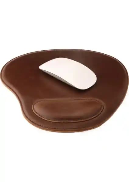 Londo Ot219 Oval Deri Bilek Destekli Mouse Pad Şıklık ve Ergonomiyi Bir Arada Sunar