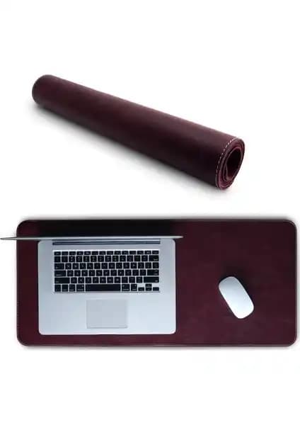 Londo XL Hakiki Deri Mousepad: Şık ve Dayanıklı Masa Aksesuarı Tasarımı