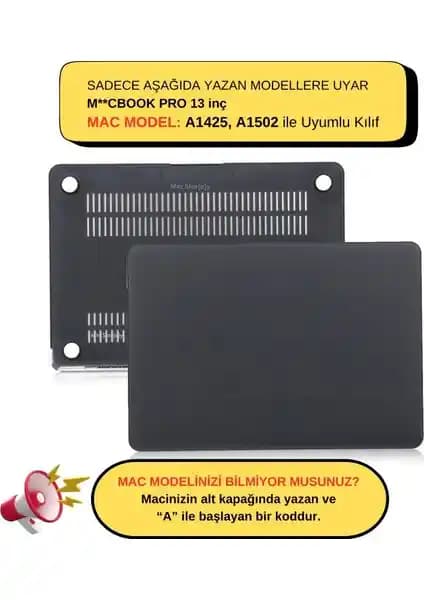 McStorey MacBook Pro 13 İnç Mat Kılıfı: Güçlü Koruma ve Estetik Tasarım Özellikleri