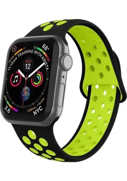 Mi7a Apple Watch Uyumlu Seri 7-2 Delikli Spor Silikon Kordon Özellikleri ve Kullanıcı Yorumları