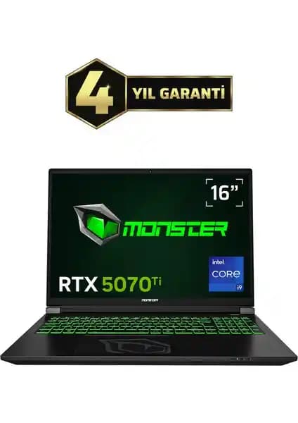 Monster Tulpar T6 V3.7: Güçlü Donanım ve Taşınabilirlik Özellikleriyle Öne Çıkan Dizüstü Bilgisayar