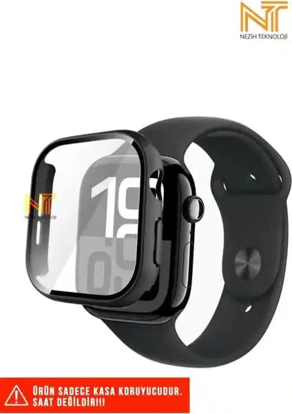 Nezih Case Apple Watch Seri 10 ve 11 Uyumlu Sert PC Kasa ve Ekran Koruyucu İncelemesi