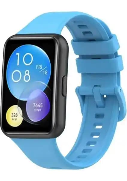 Nezih Case Huawei Watch Fit 2 Uyumlu Mavi Silikon Spor Kordonu Detaylı İnceleme ve Özellikleri