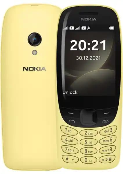 Nokia 6310 2021 Model Sarı Renkli Klasik Tasarımlı Dayanıklı Cep Telefonu Özellikleri