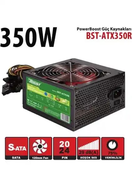 PowerBoost BST-ATX350R 350W Güç Kaynağı İncelemesi ve Özellikleri