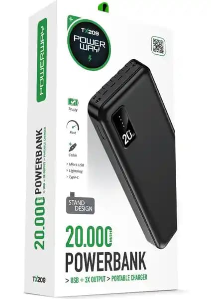 Powerway Powerbank Karşılaştırması: 20.000 mAh ve 60.000 mAh Modellerinin Özellikleri