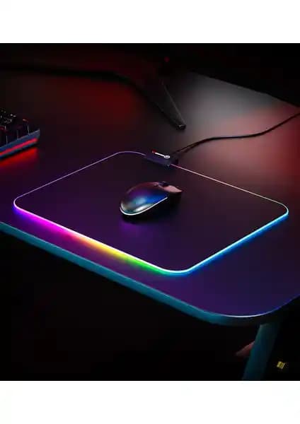 Rampage Pulsar RGB M Siyah Gaming Mouse Pad İncelemesi ve Özellikleri