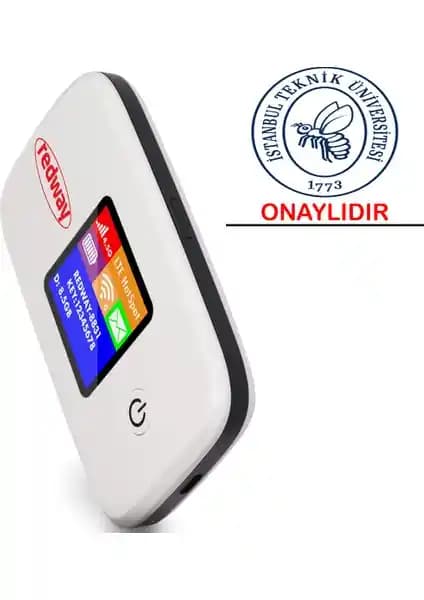 Redway Taşınabilir 4.5G WiFi Modem ile Hareket Halindeyken Güvenilir İnternet Erişimi