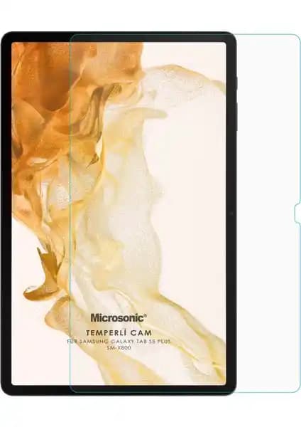 Samsung Galaxy Tab S10 Plus X820 İçin Yüksek Dayanıklı Tempered Glass Ekran Koruyucu Ürünü