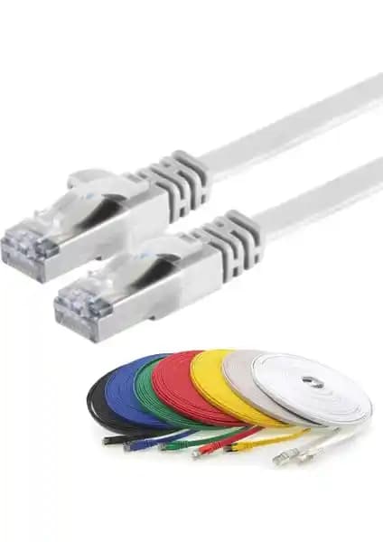 Yüksek Performanslı CAT7 Yassı FTP Ethernet Kablosu ile Güçlü Ağ Çözümleri