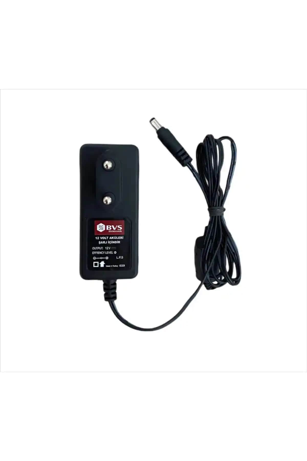 Bvs Elektronik 12 Volt Akü Şarj Cihazı Adaptörü Güçlü ve Güvenilir Çözüm