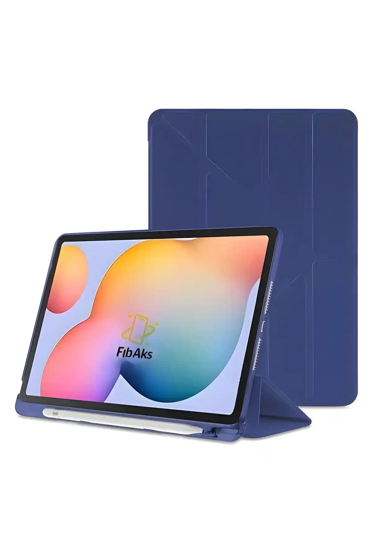 Fibaks Silikon Kılıf Samsung Galaxy Tab S7 FE ve S8 Plus için dayanıklı ve fonksiyonel tasarım