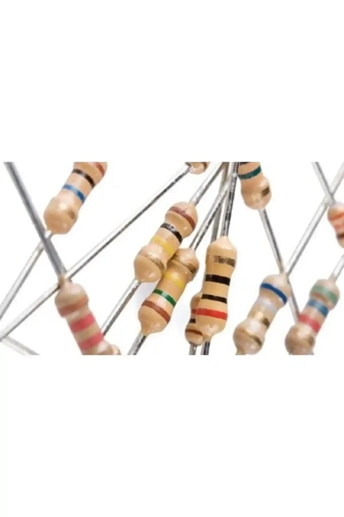 Genel Markalar 100 Adet 1/4W Direnç Paketi Elektronik Projeleri ve Devre Tasarımı İçin