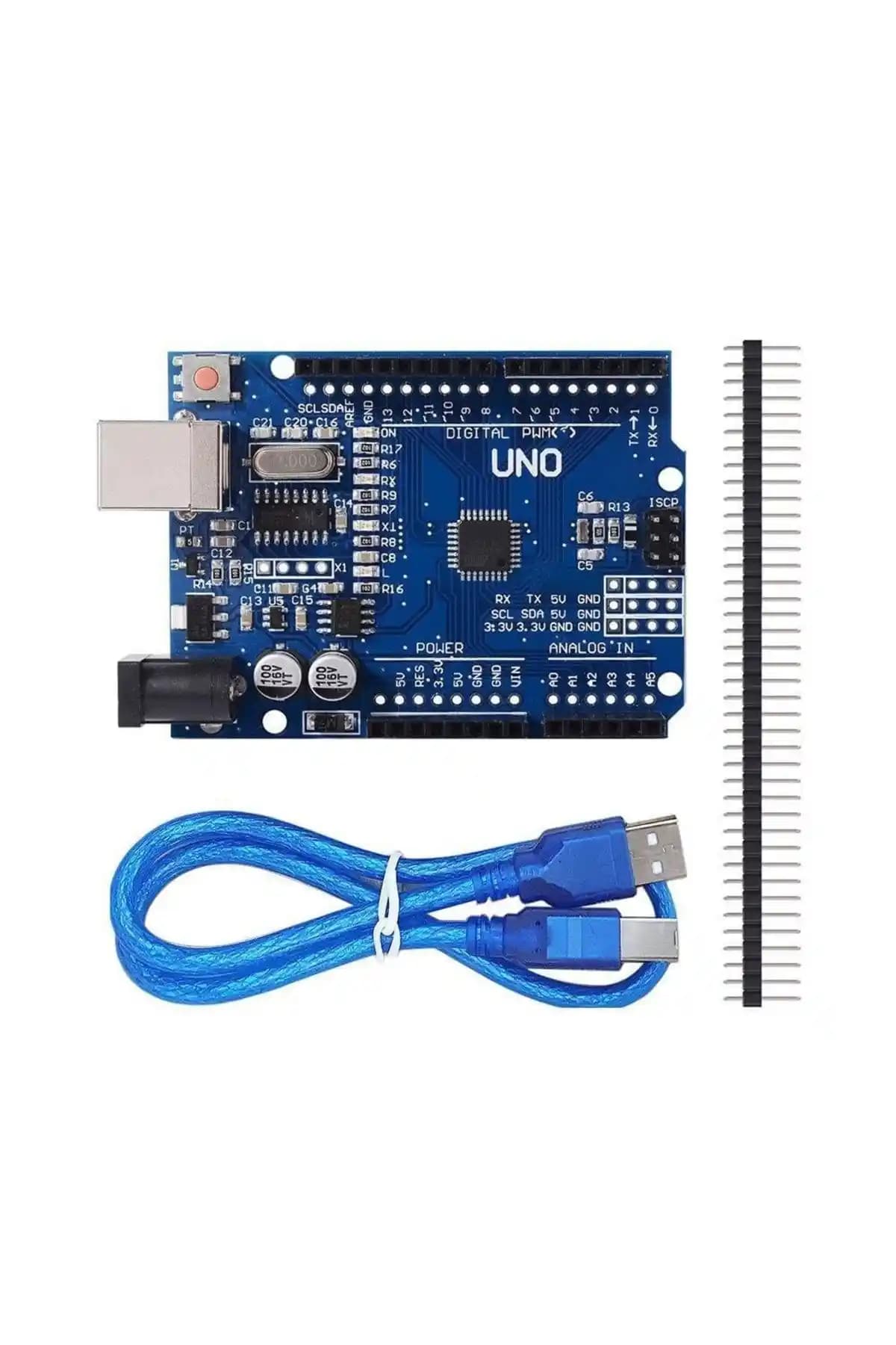 Genel Markalar Uno R3 SMD Klon Atmega328P Geliştirme Kartı ile Elektronik Projelerinizi Geliştirin