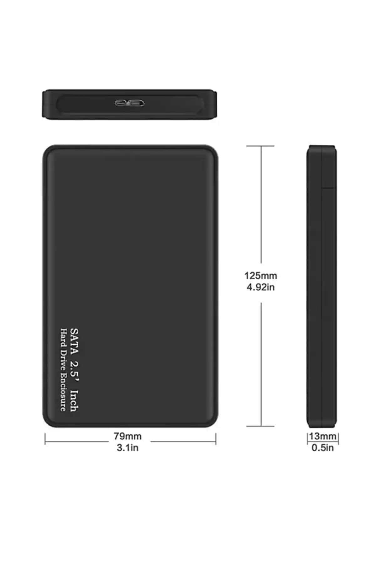Gomax 2.5 İnç HDD ve SSD Kutusu: Yüksek Hızlı, Dayanıklı ve Kullanım Kolay Harici Depolama Çözümü