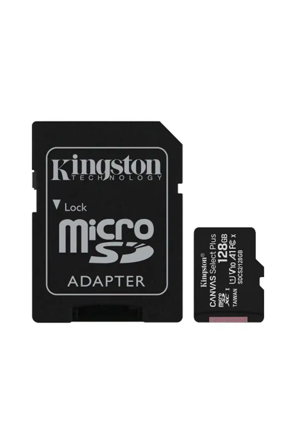 Kingston 128GB Canvas Select Plus MicroSD Hafıza Kartı: Yüksek Performans ve Güvenilirlik