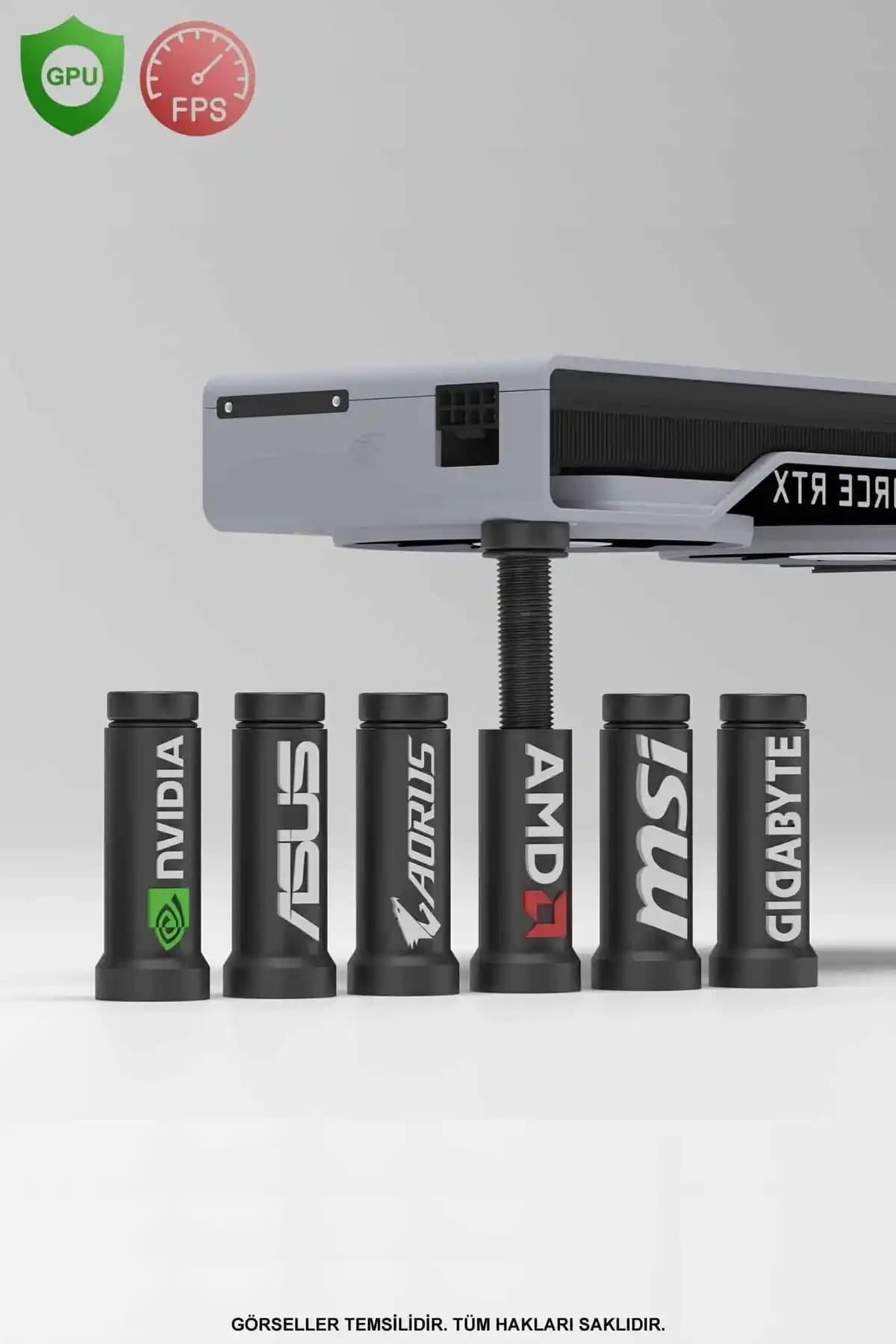 Makerpax Ayarlanabilir Ekran Kartı Tutucu: Dayanıklı ve Güçlü Destek Çözümü