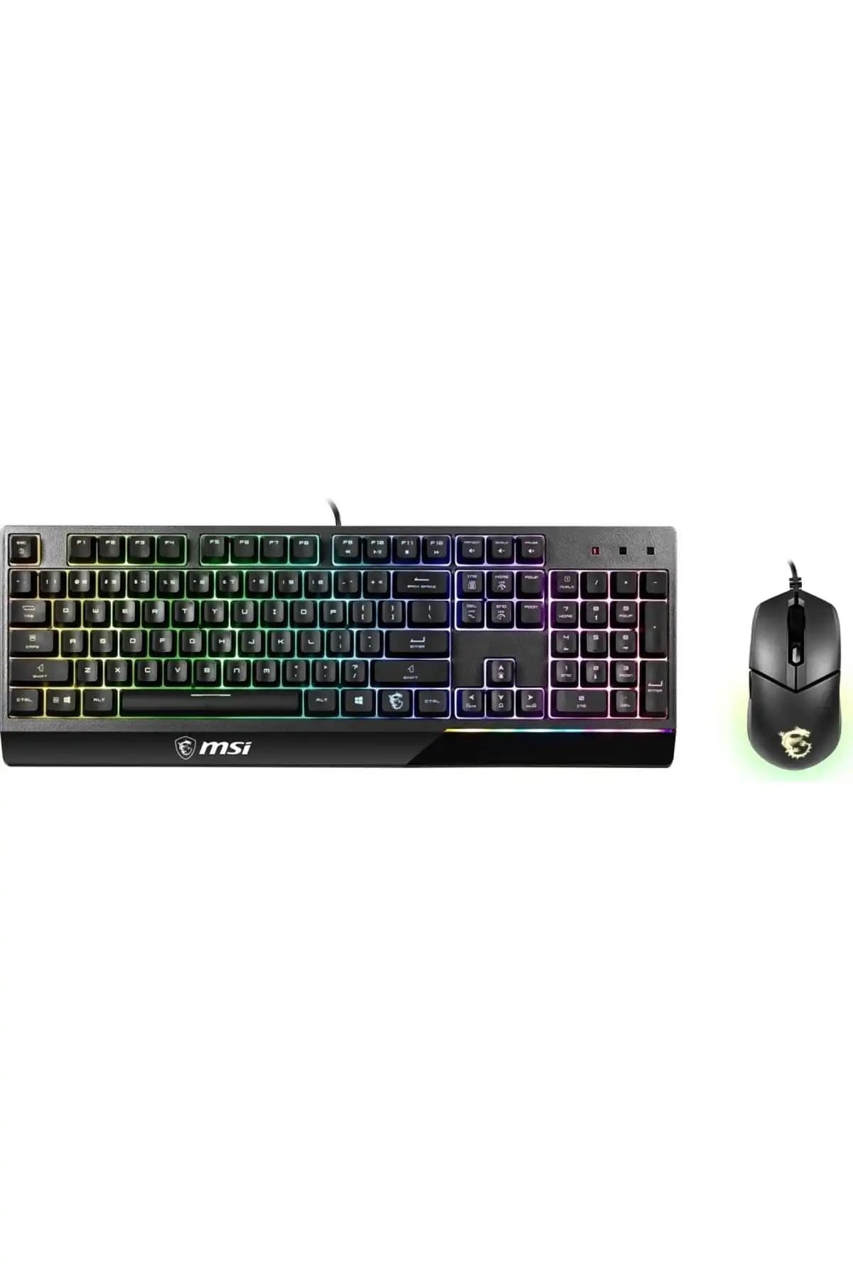 MSI Vigor GK30 Combo RGB Mekanik Hisli TR Klavye ve Mouse Seti İncelemesi