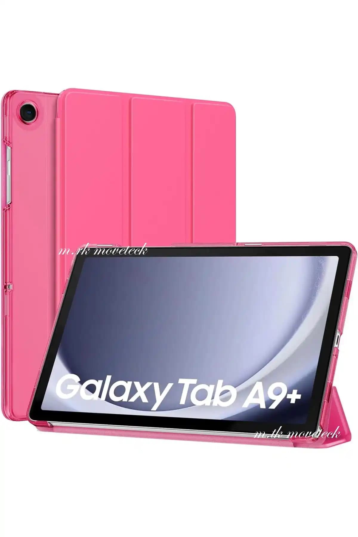 Samsung Galaxy Tab A9 Plus için Şeffaf ve Kapaklı Koruma Kılıfı Ürün Tanıtımı