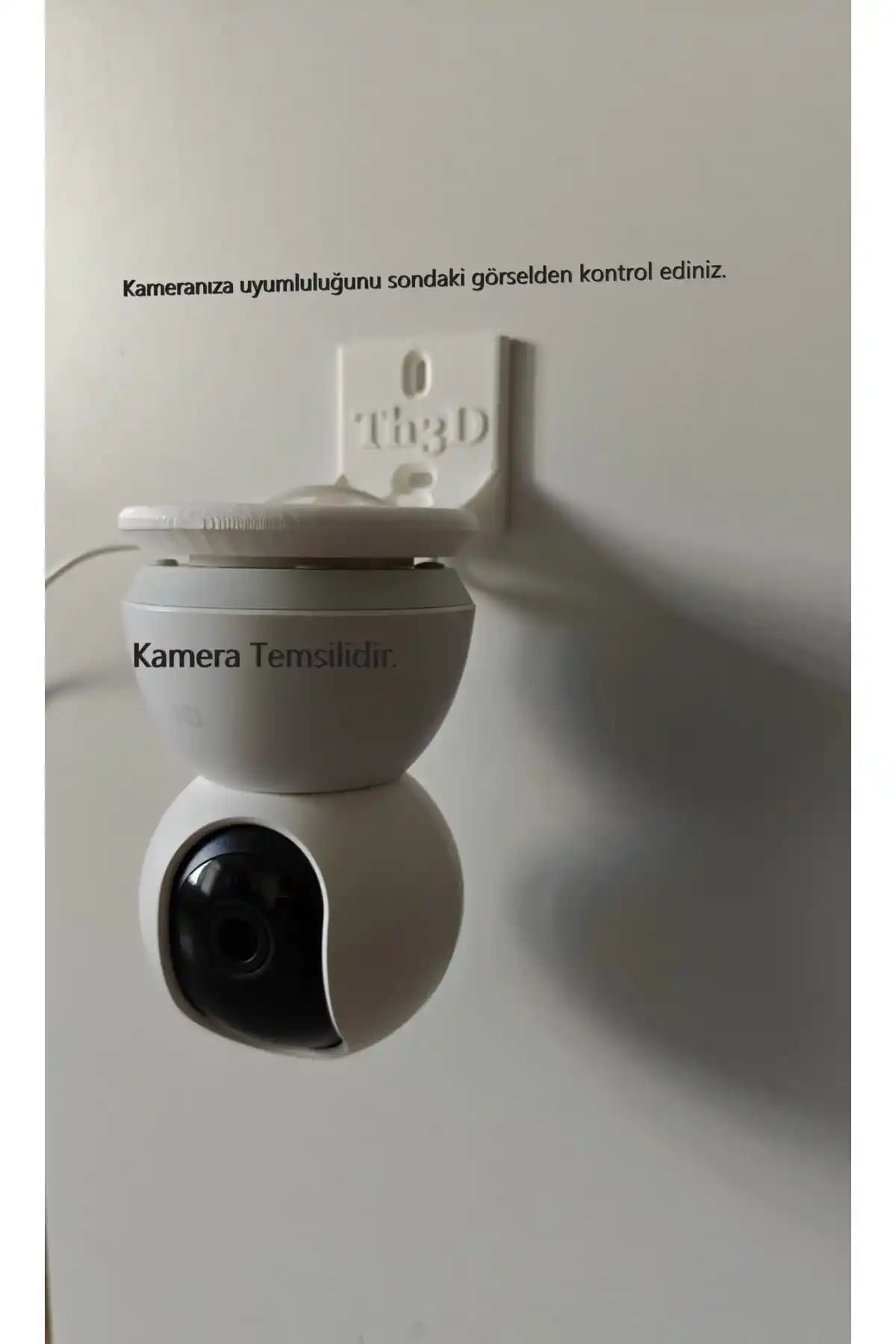 Th3D Xiaomi Home 360 2K C300 C400 Kamera Duvar Montaj Aparatı Özellikleri ve Kullanımı