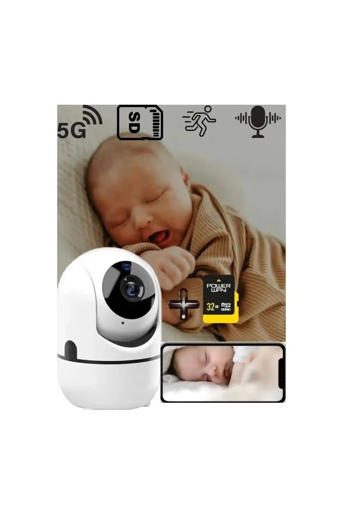 Tosbai Bebek İzleme Kamerası: Yüksek Çözünürlük ve Geniş Açılı Güvenlik Çözümü