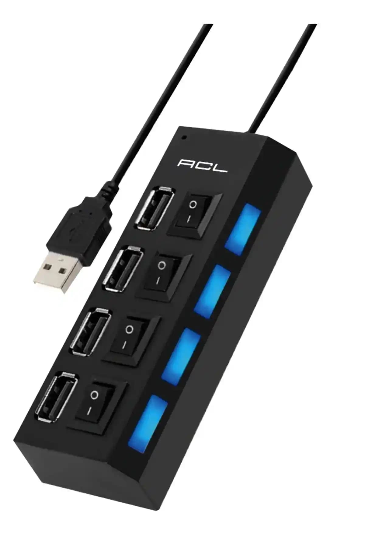 ACL Ahb-01 USB 2.0 Çoklu USB Portlu LED Tasarım Çoğaltıcı İncelenmesi