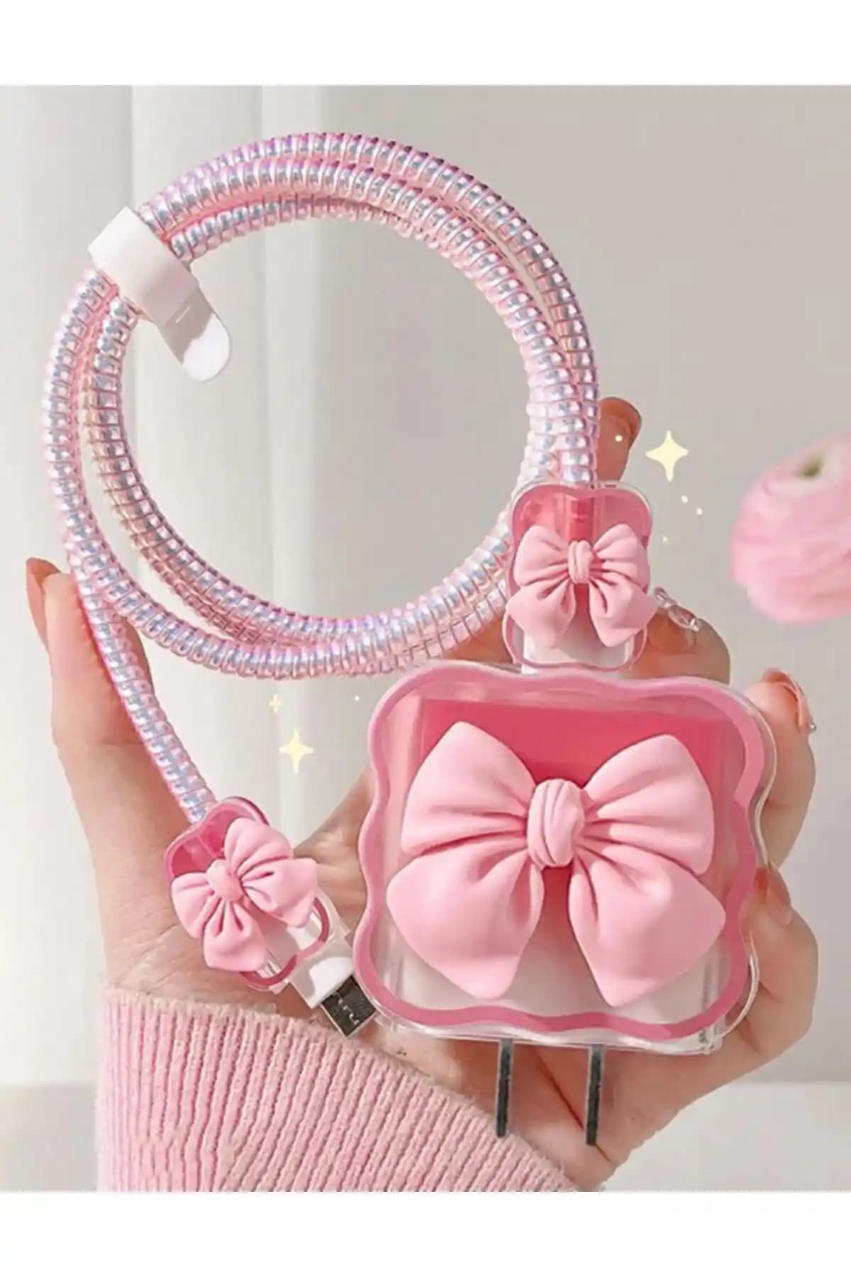 CASA BLANCA iPhone 18W/20W Uyumlu Kablo Düzenleyici ve Koruyucu Aksesuar Seti