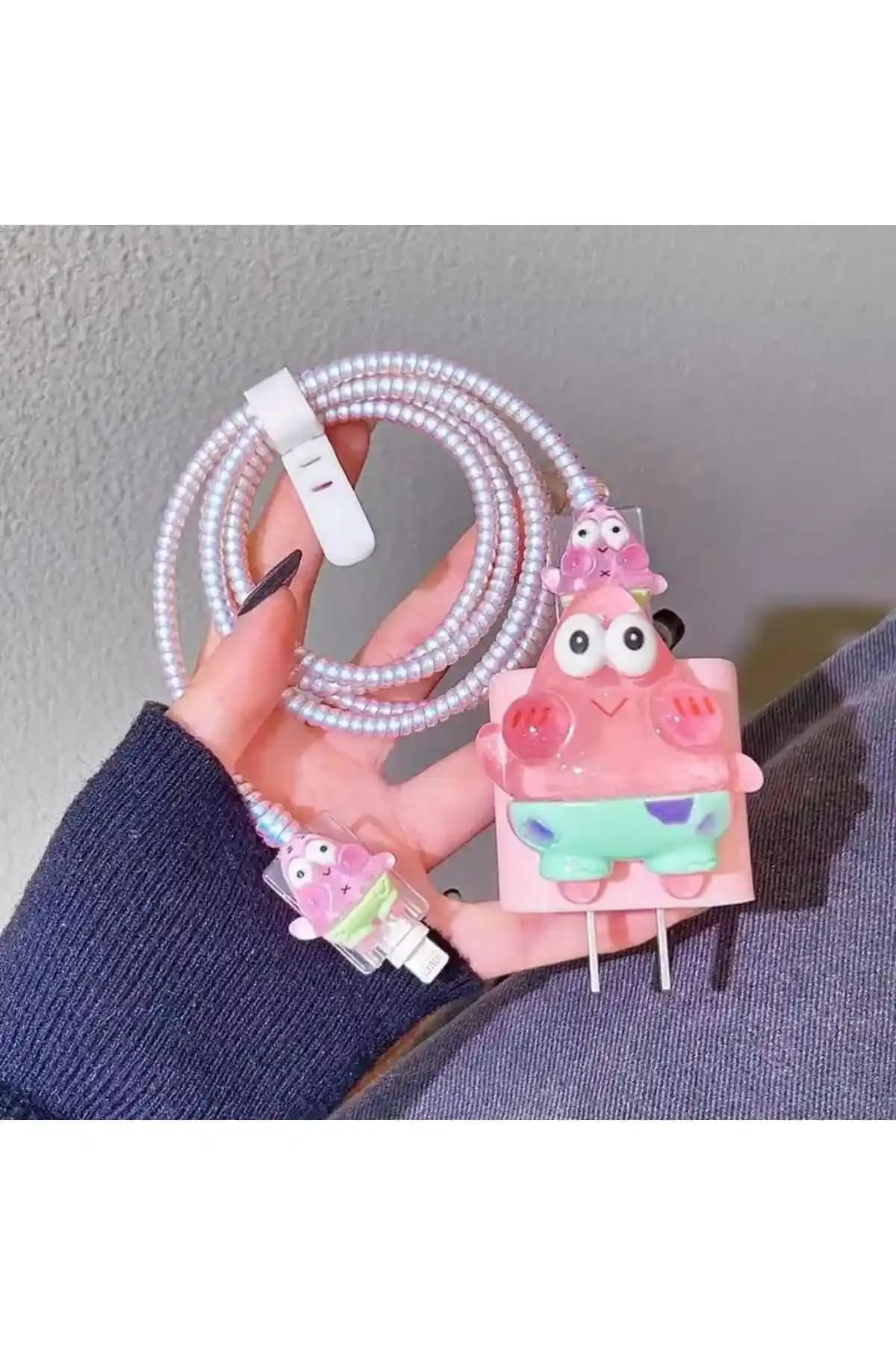 Daystar Şarj Aleti Kılıfı iPhone için Renkli ve Eğlenceli Tasarım Güvenli Kullanım