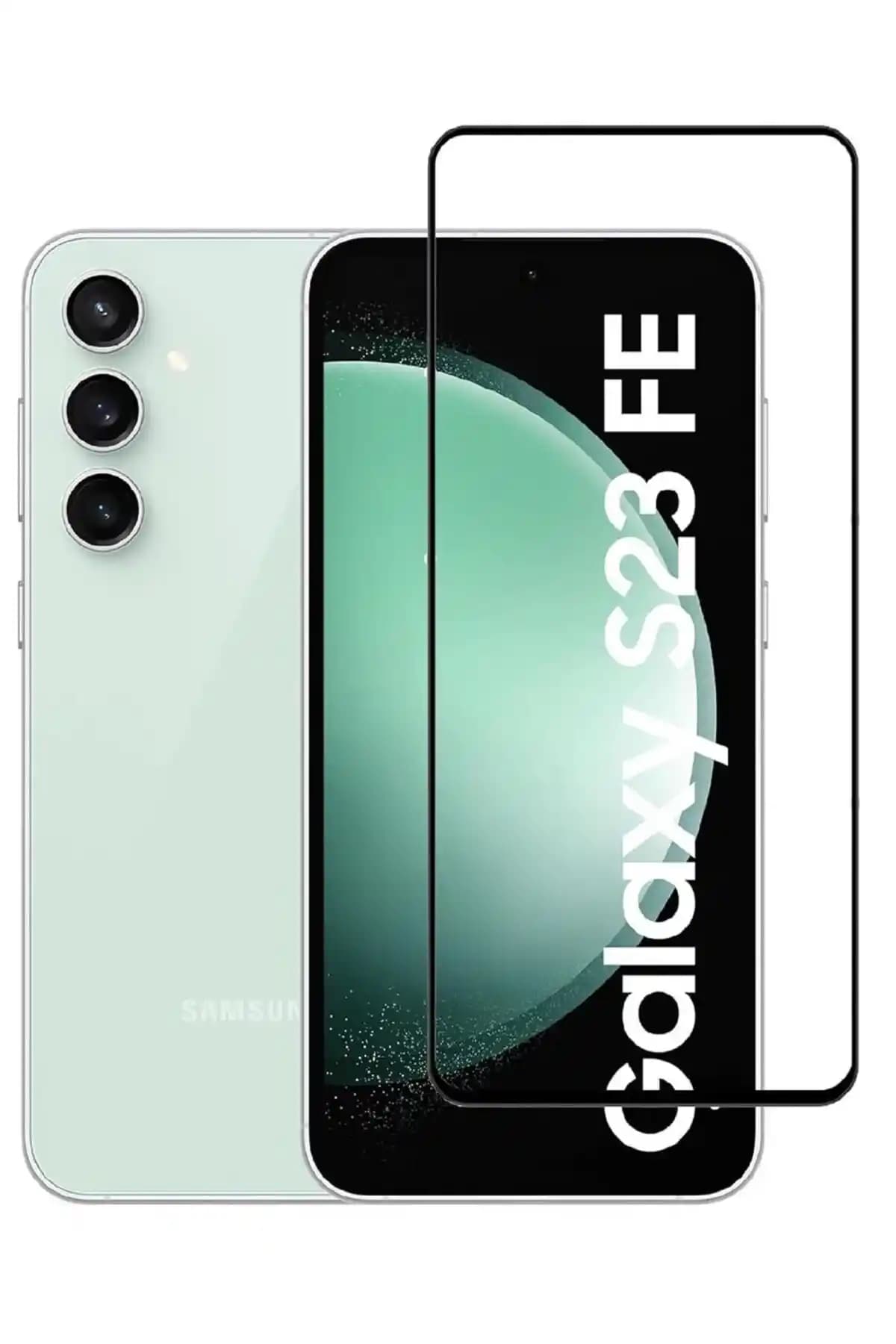 Fibaks Galaxy S23 Fe Kırılmaz Cam Tam Ekran Koruyucu Güçlü ve Güvenilir Koruma Sağlar