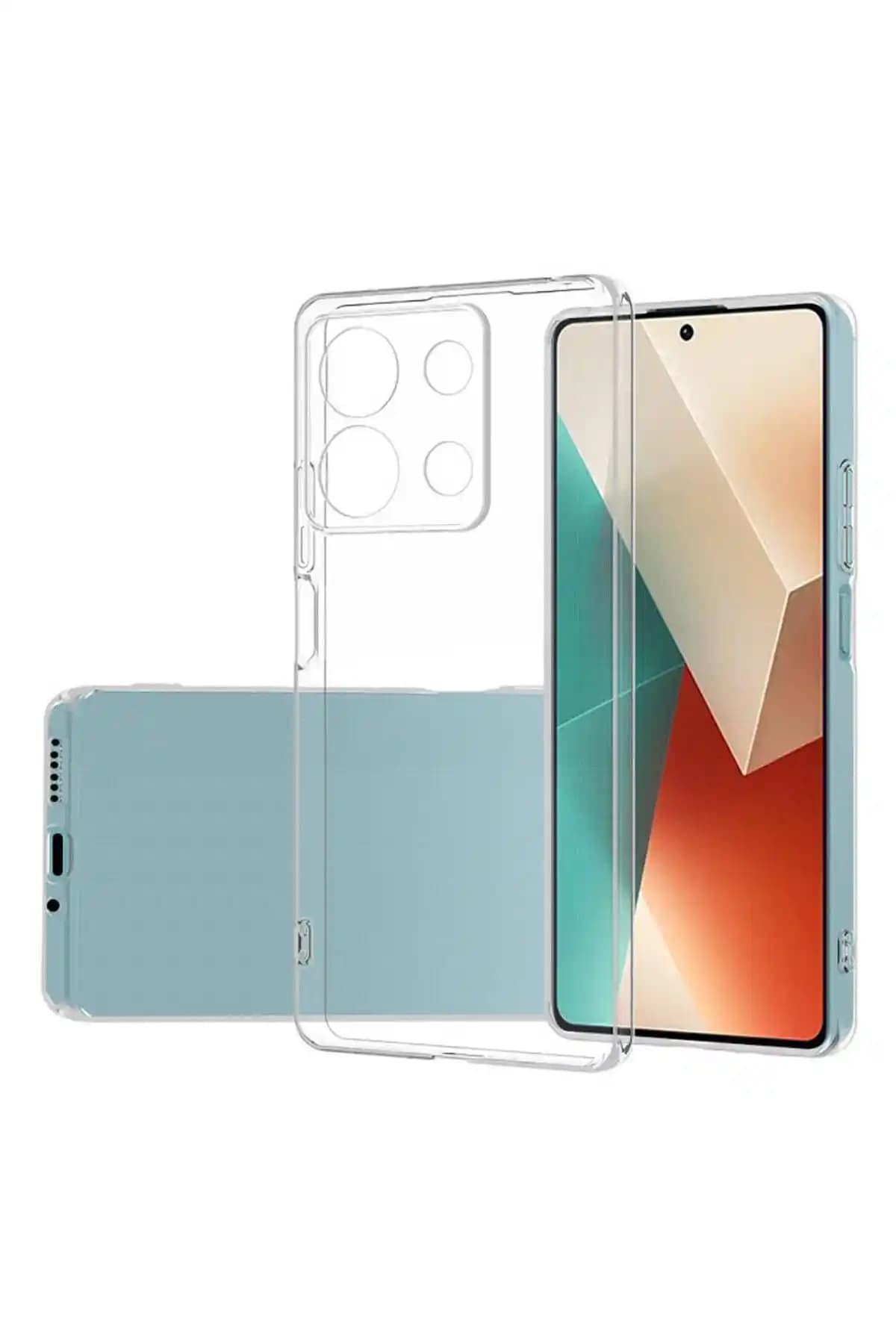 Fibaks Redmi Note 13 Pro 5G Şeffaf Silikon Kılıfı: Koruma ve Estetik Birlikte