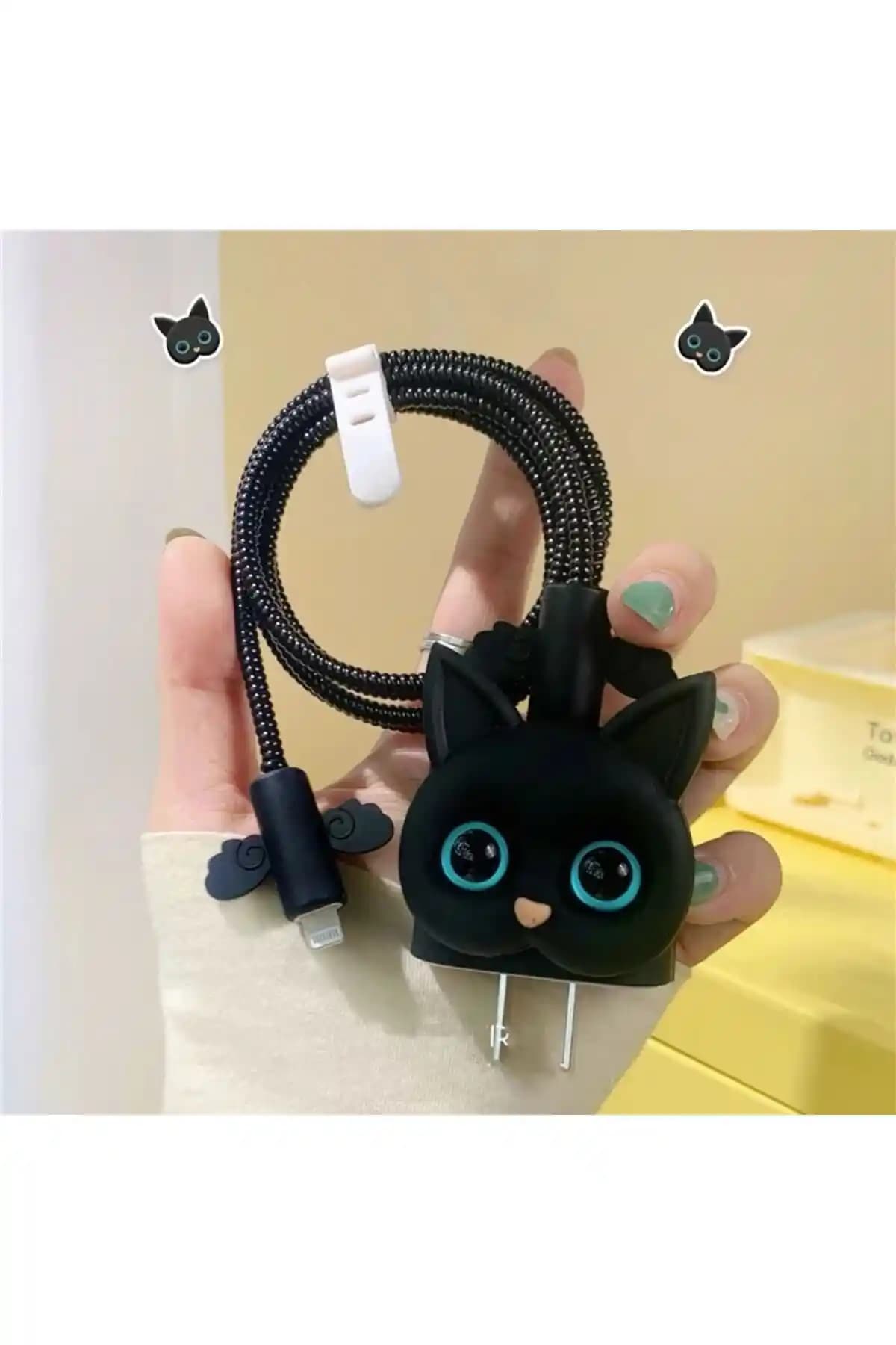 Genel Markalar Sevimli Kablo Koruyucu Seti ile Kablolarınızı Güvenceye Alın