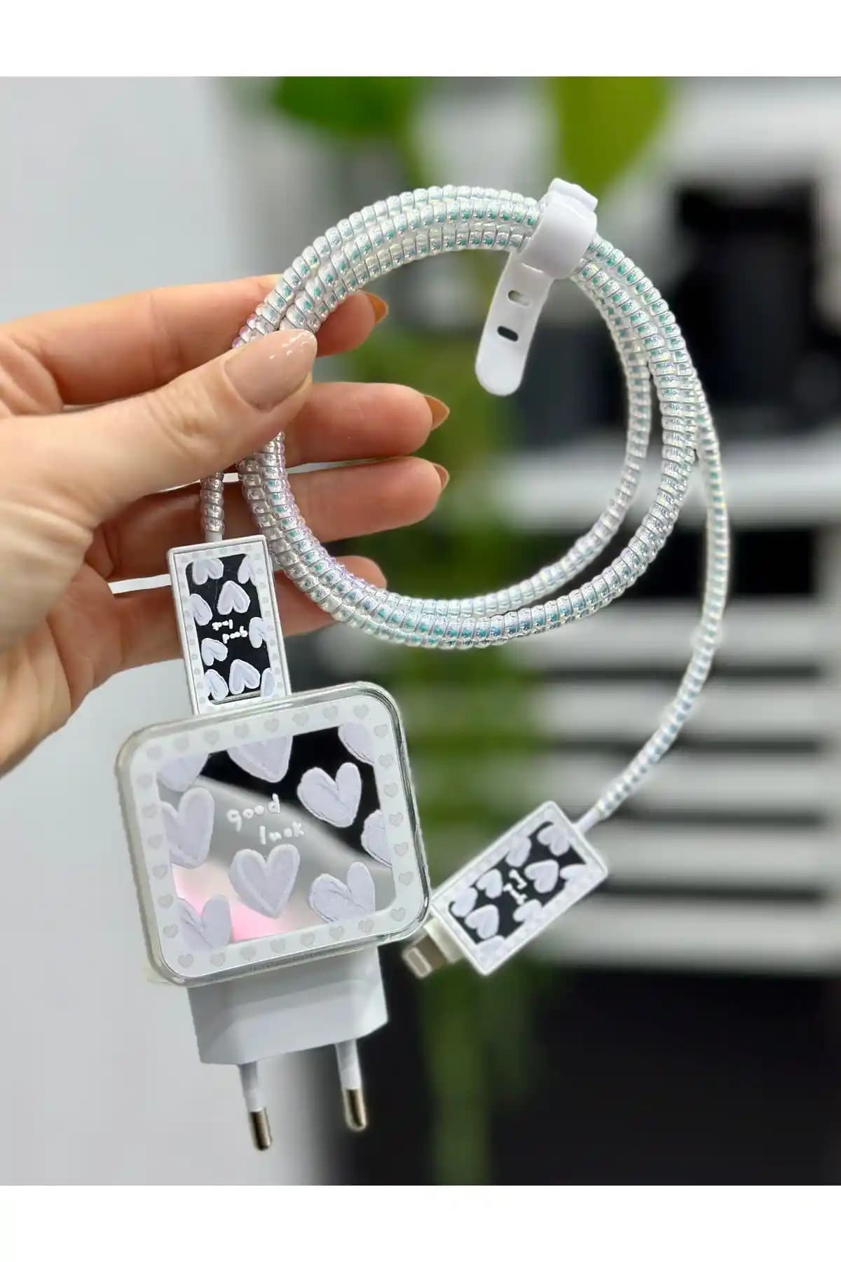 Go Aksesuar 5 Parça Şarj Koruma Seti iPhone 18 ve 20 Modelleri İçin Güvenilir Koruma