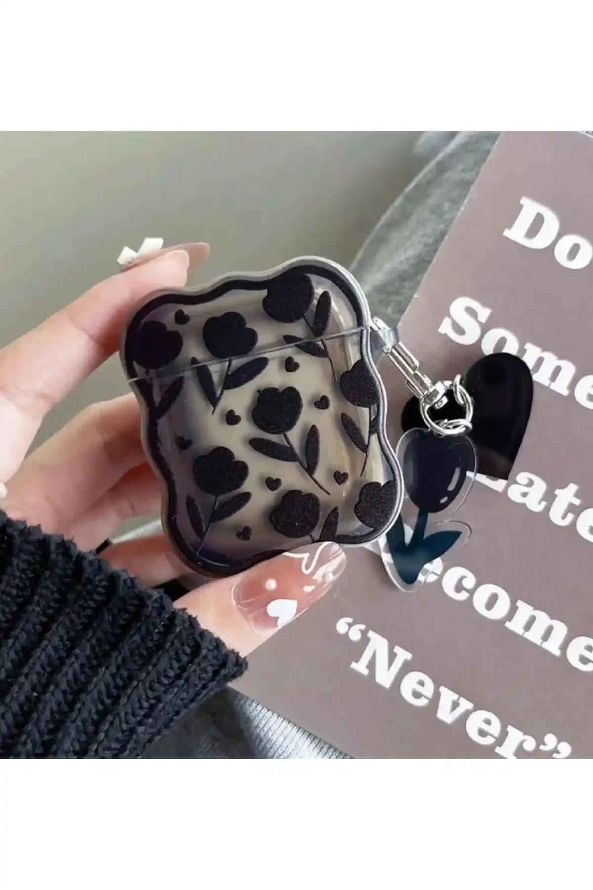 Go Aksesuar AirPods 1. ve 2. Nesil Uyumlu Kalın Silikon Kılıfı Güvenli ve Estetik Koruma